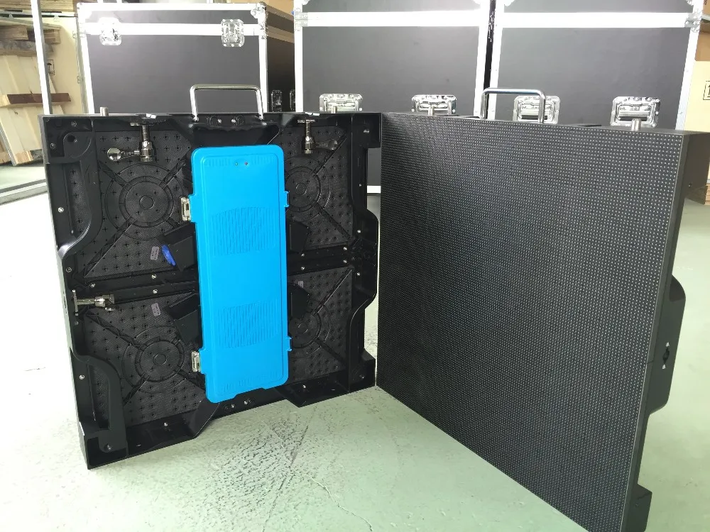 

576*576mm P6 outdoor die casting aluminium cabinet RGB full color advertising media led video wall LED display screen for stage