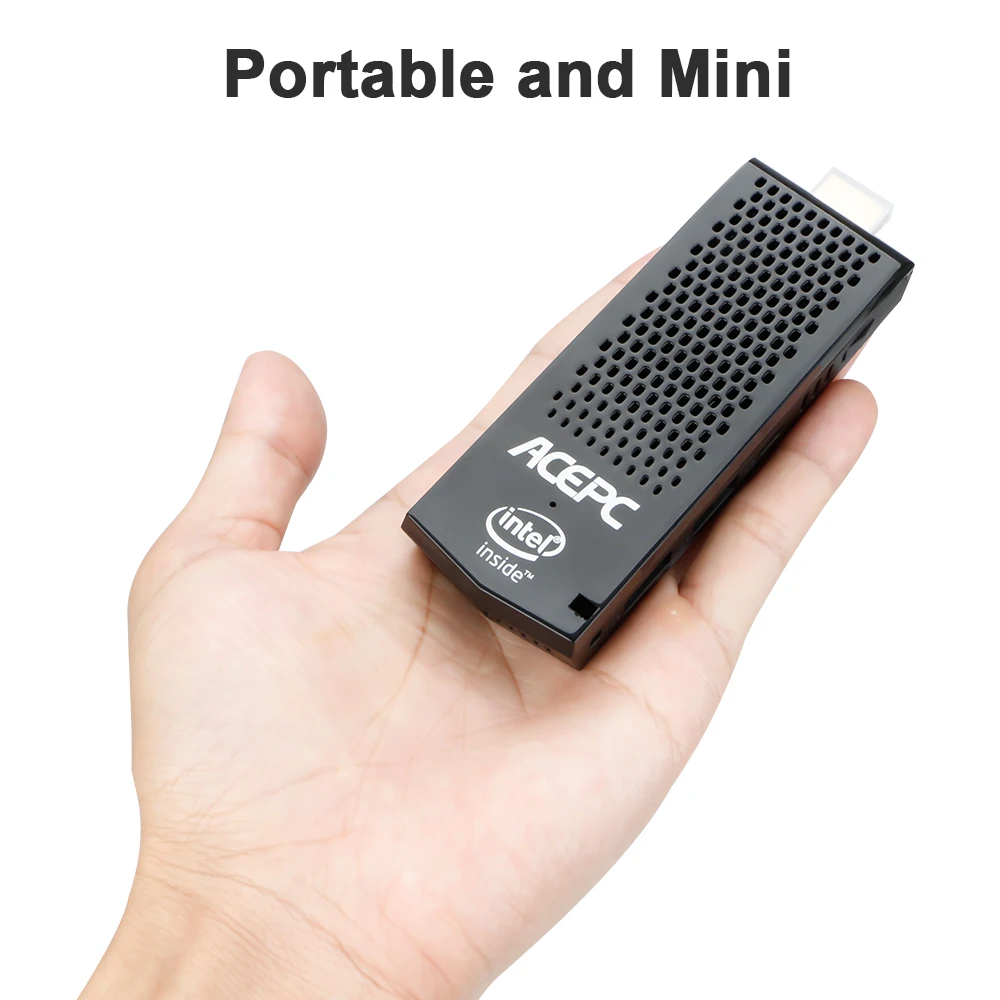 Мини ПК Windows 10 лицензированный Intel Atom x5 Z8350 mini stick T6 pro pc 4 Гб 64 ГБ 32 eMMC BT4.0 WiFi PC Compute