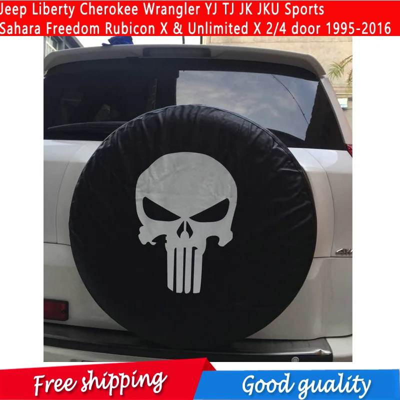 Запасная крышка для шин с логотипом Jeep Liberty Cherokee Wrangler YJ TJ JK JKU Sports Sahara Freedom Rubicon X