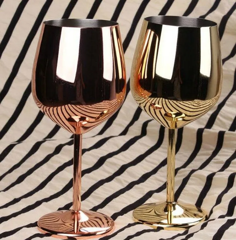 

classical golden and cooper Cocktail whisky cup European mug one piece