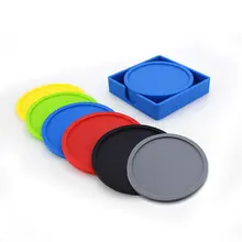 4+ 1 шт. силиконовые подставки для напитков набор термосалфеток для столовых прикладок для обеденного стола силиконовые подстаканники набор кухонных