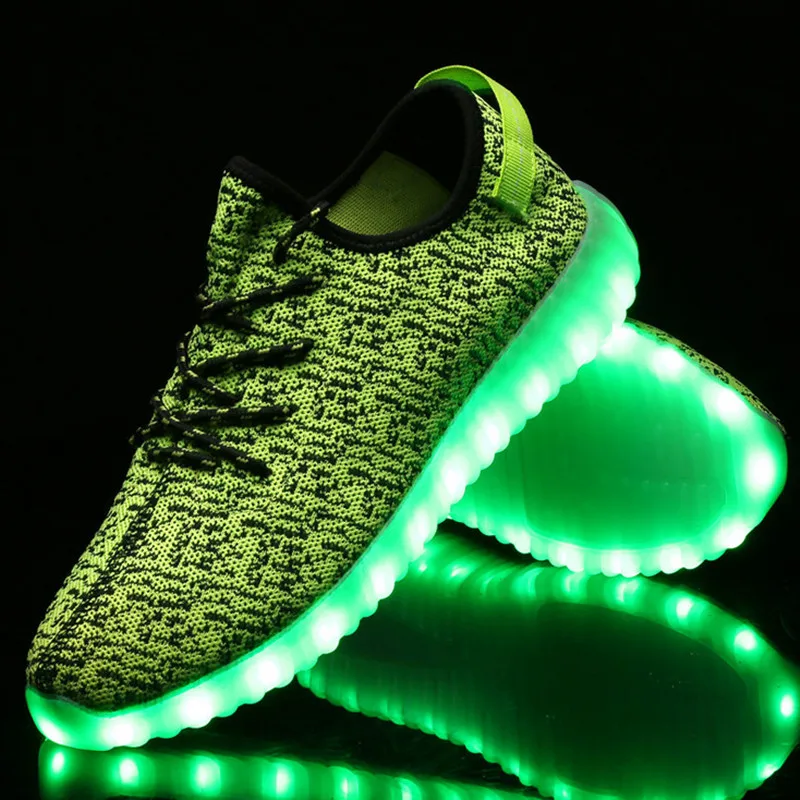 bottes skechers lumineuse