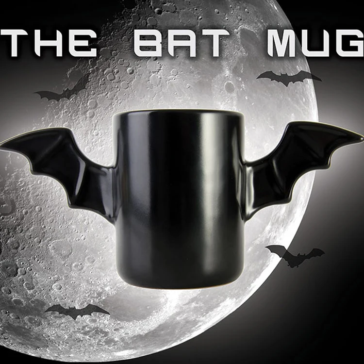 

Bat Coffee Cup Bruce Wayne Heatproof A Pair Wings The Dark Of Host Ceramic Coffee Batman Mug Cup tumbler