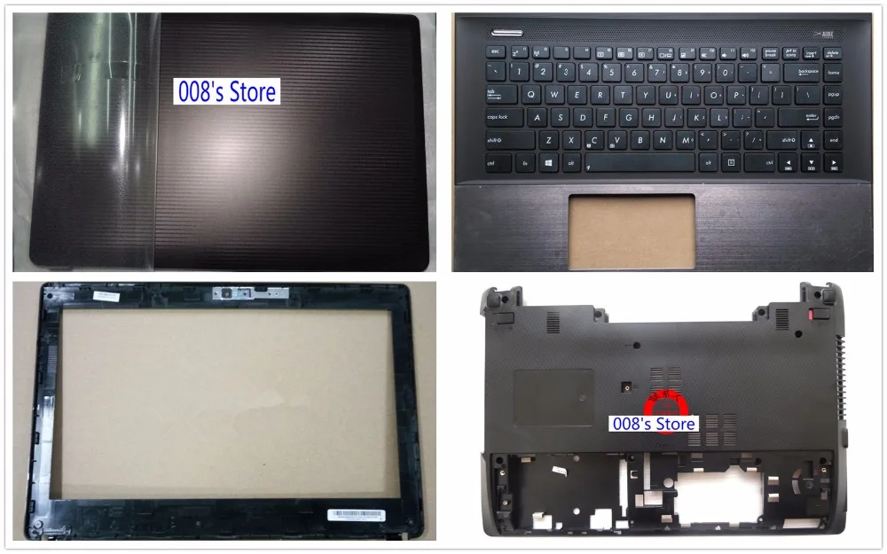 Новый чехол для ASUS A45 X45 K45 K45VD K45VM K45V A85 A85V A45V A45A R400 R400V Топ ЖК дисплей задняя