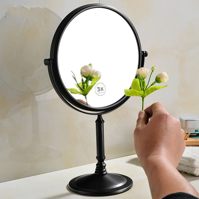 أسود مرآة مكتب مرآة المرآة البالونية الحمام فندق الجدول مرآة الفضة الوجهين مرآة مكبرة lo821550 أسود مرآة مكتب مرآة المرآة البالونية الحمام فندق الجدول مرآة الفضة الوجهين مرآة مكبرة lo821550