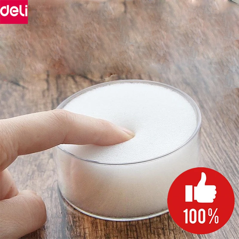 

Deli Finger Wetted Tool for Office Financial Finance Analyst File Arrange Supplies Plastic Round Sponge Tools Desk Paper Mate