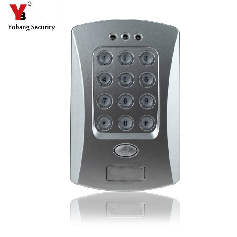 

Yobang Security Password Keypad Professional Design For Home Security System RFID Access Control System Kit RFID Card Keyfob