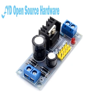 

1pcs LM7805 7.5V-35V to 5V Step Down Converter 1.2A Regulator Power Supply Module
