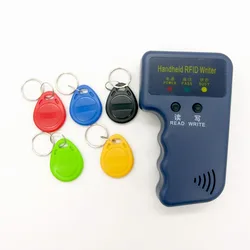 Portable RFID Card Copier and Rewritable Tag Kit (Writer Add 5 keys)
