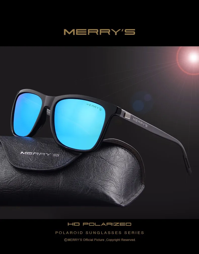 MERRY'S Unisex Retro Aluminum Sunglasses Polarized Lens Vintage Sun Glasses For Men/Women S'8286 HTB1ElS1NFXXXXcVXXXXq6xXFXXX9 - MERRY'S Unisex Retro Aluminum Sunglasses Polarized Lens Vintage Sun Glasses For Men/Women S'8286