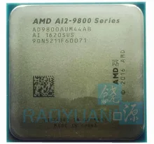 AMD A12-Series A12-9800 A12 9800 серии 3,8 ГГц Quad-Core Процессор процессор AD9800AUM44AB гнездо AM4