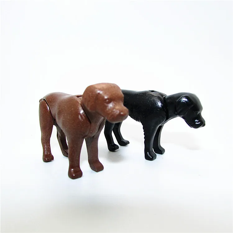 1 шт. Playmobil модель животного медведь кошка панда собака лошадь фигурки животных маленькие фигурки детей развивающие игрушки для детей