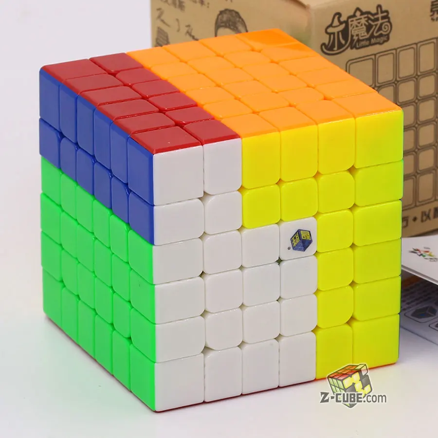 Головоломка магический куб юйсин 6x6x6 маленький магический куб 6*6*6 666 65 мм логическая игра Профессиональный скоростной куб Развивающие игрушки для конкурса Z