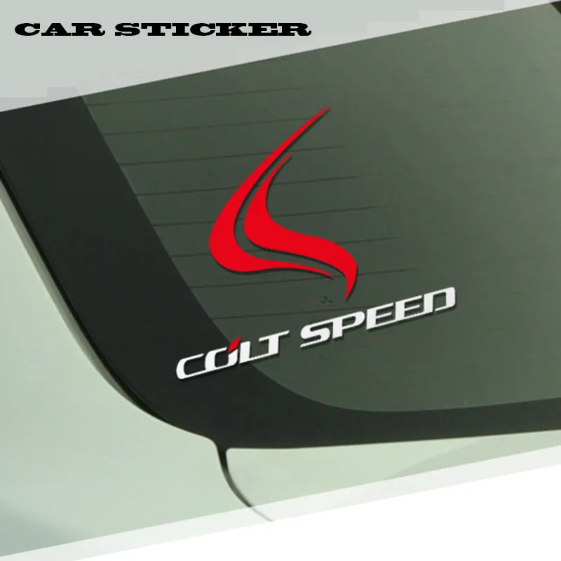 2 шт./лот COLT SPEED дизайн автомобиля боковое окно Декор стикер модный автомобиль