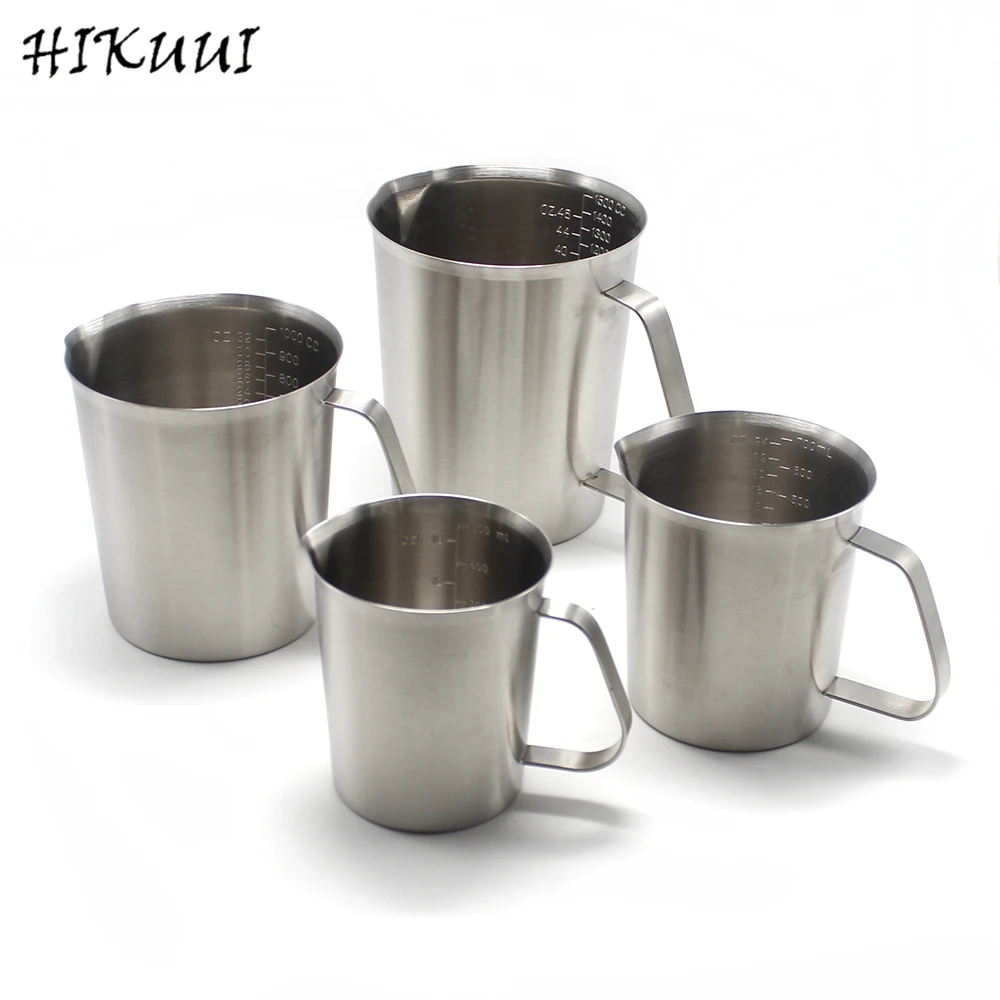 

500ML/700ML/1000ML/1500ML Stainless Steel Sacle Cups Measuring Cups Volume Measurement Tools Kitchen Tools