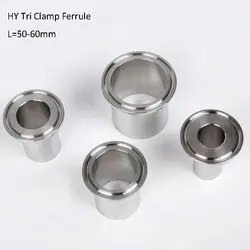 3/4 "1" 1 1/4 "1 1/2" 2 "1 шт. L = 50 Tri Clamp Ferrule свариваемый адаптер Union