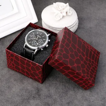 

Watch Box Display Case Leather Box Jewelry Collection Storage Wristwatch Boxes Gift