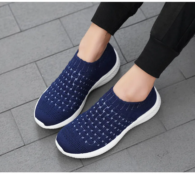 RS 1938-2019 New Spring Autumn Women's Shoes Flying Woven Womans Sneakers-16