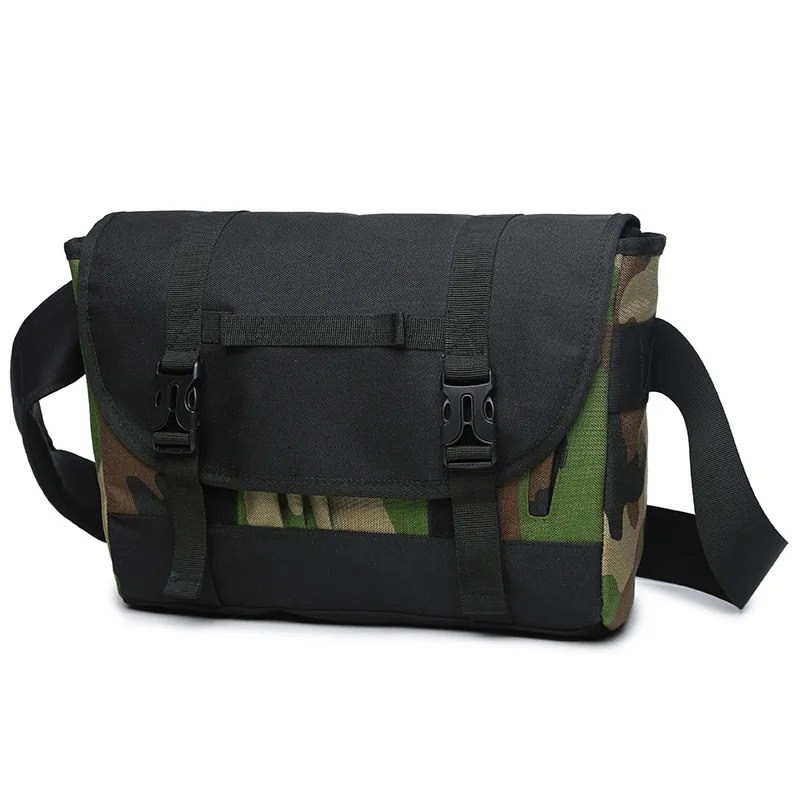 Camouflage Small Messenger Bag for Boy Oxford Men Rucksack Male Fashion