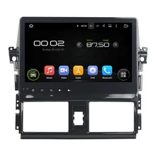 10.1 inch Quad Core Android 5.1 Car Radio Stereo For Toyota Yaris 2014 2015 Car GPS Navigation+Bluetooth+WiFi+Mirror Link