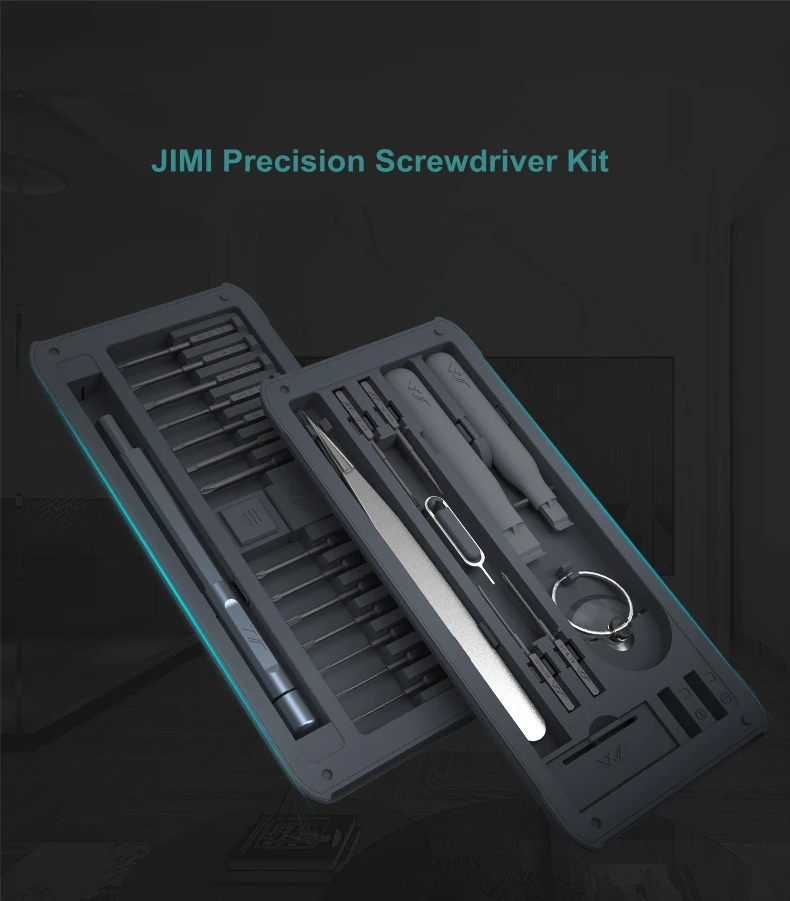 JIMI 26 в 1 Многоцелевой Набор прецизионных отверток ремонтный инструмент DIY отвертка набор w/пинцет