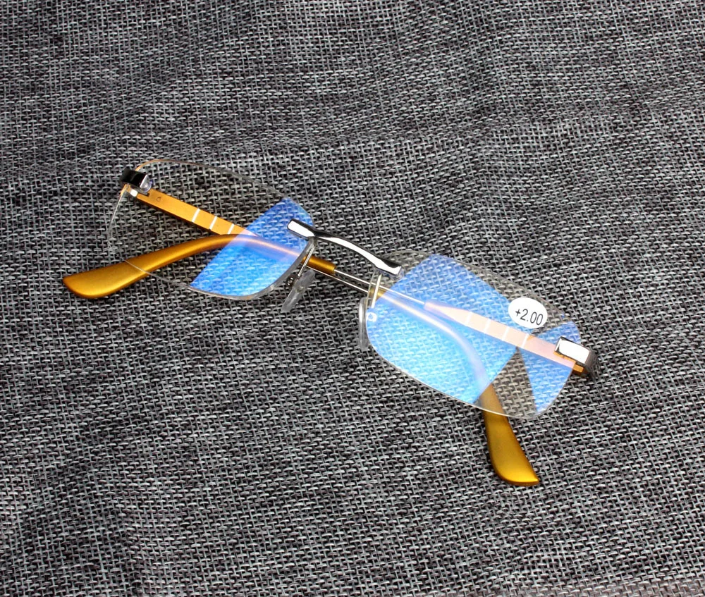 2018 прямые продажи Gafas De Lectura высококачественные очки без оправы из алюминиево