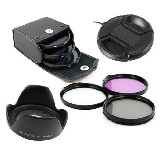 67 MM UV filter CPL filter FLD filter Filter Case font b Lens b font Hood
