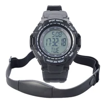 Fashion Waterproof Wireless Heart Rate Monitor Watch Sport Fitness Watches Chest Strap Outdoor Running Fitness Relogio Masculino