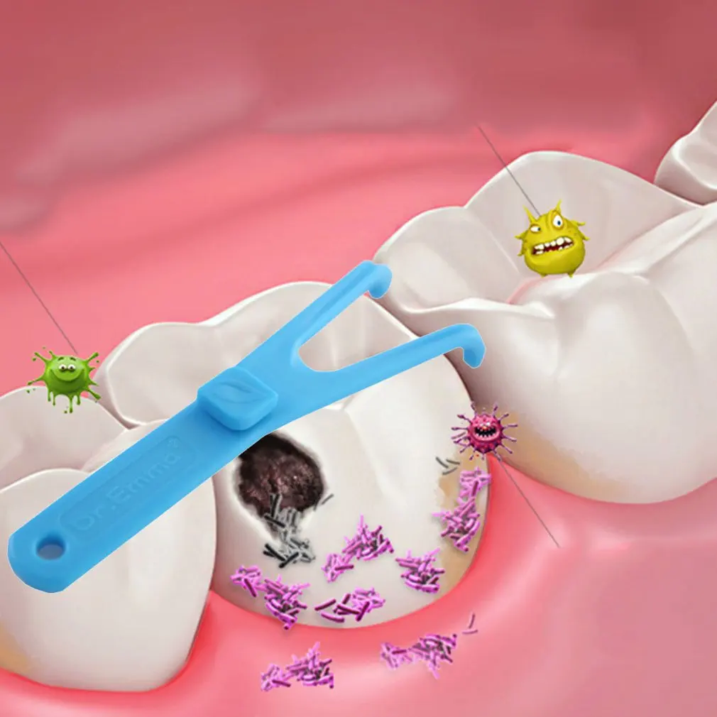 Y-образный держатель зубной нити, межзубное устройство для чистки зубов