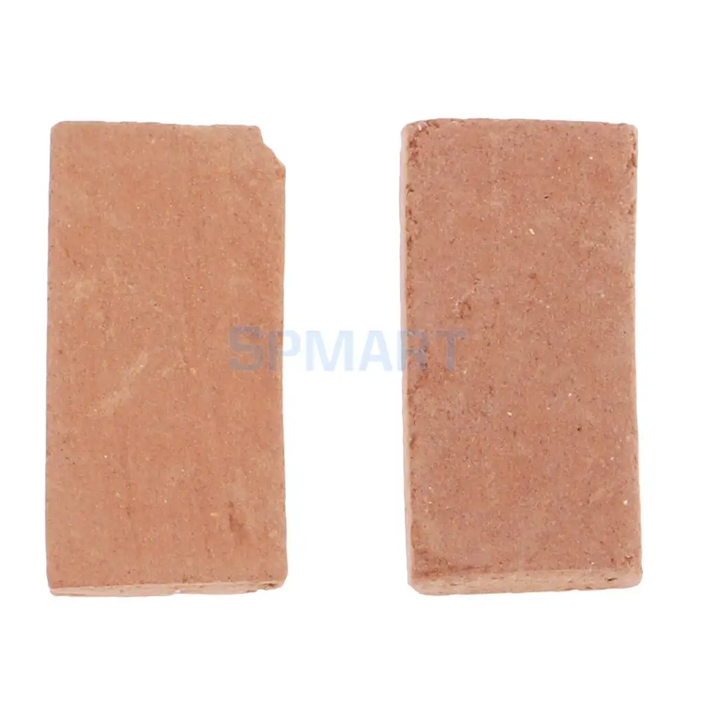 1/35 Simulation Porcelain Red Brick Model Toy 1.1x0.6cm for Sand Table Scene Scenery Building DIY Accessories