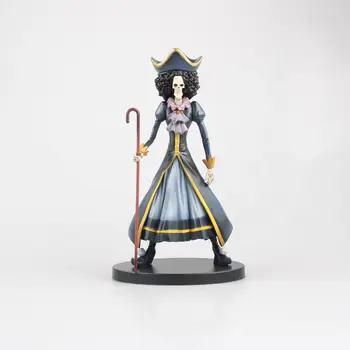 

NEW hot 20cm One Piece BROOK Burukku collectors action figure toys Christmas gift toy