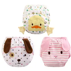 Тканевые подгузники для маленьких девочек подгузники многоразовые новорожденного одежда Подгузники моющиеся для маленьких мальчиков