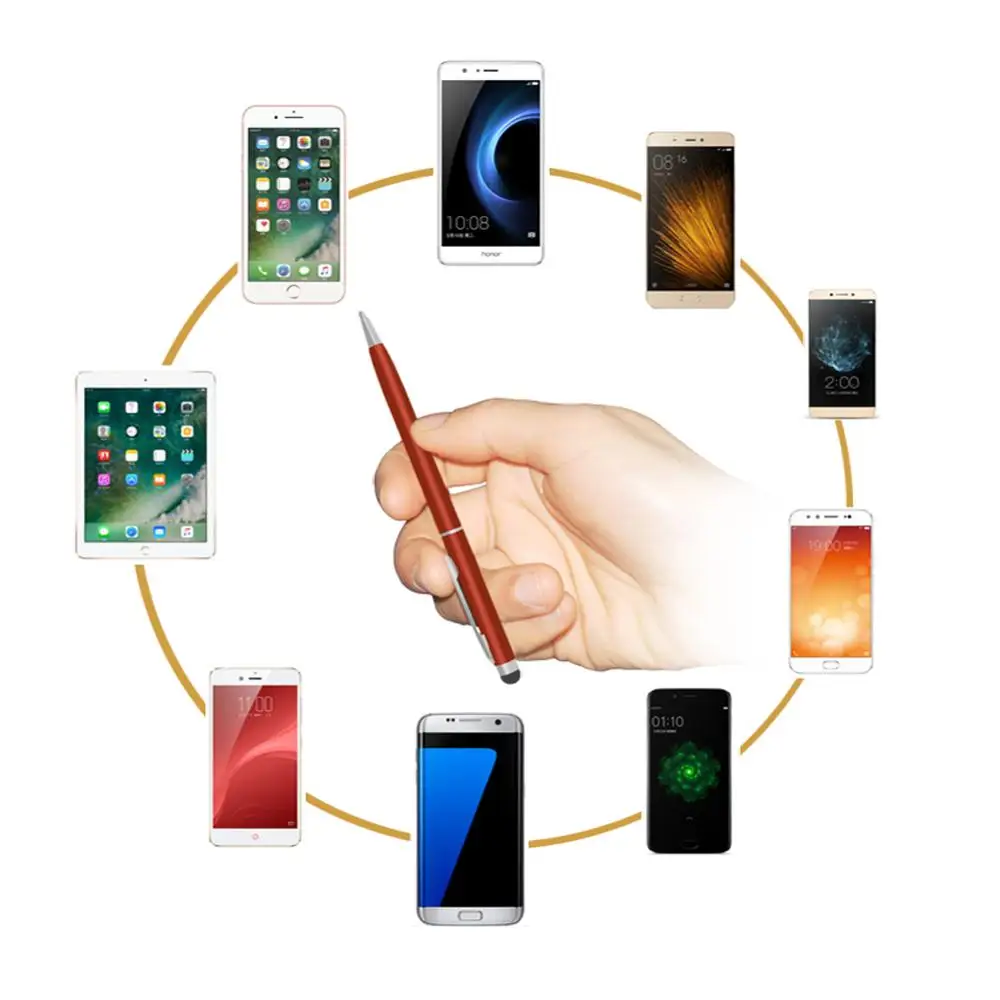 AZiMiYO стилус емкостный сенсорный для ipad для iphone микро-волокно стилус сенсорный для samsung htc huawei xiaomi