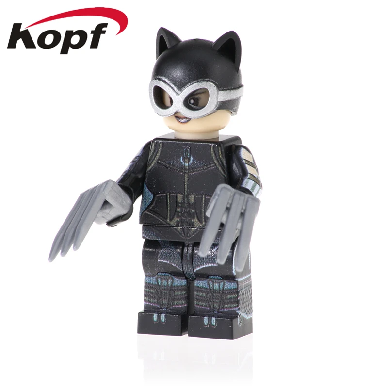 Распродажа PG1415 Супер Герои Бетмен и Дедпул Джокер кошка женщина смерть кнелл Marvel строительные блоки игрушки для детей PG8158