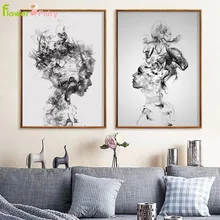 Nordic Abstract Beauty Canvas Painting Poster Picture Posters Ink Prints Wall Art Pictures For Living Room Home Decor Unframed
