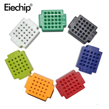 

7PCS Mini 25 Tie-point Breadboard Solderless Prototype Test Board