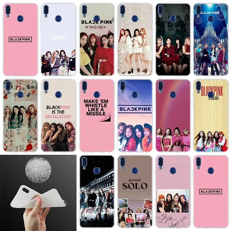 

Silicone Cover Phone Case BLACKPINK KPOP BLACK PINK For Huawei Honor 10i 20 Pro 9X Lite 8a 8x max 8c 7x 7a pro 6x V20 Paly Soft