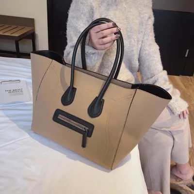 

2018 new Women pu leather Bags Big Capacity Woman Shoulder Bag Large Ladies Shopping Bags Brand original design