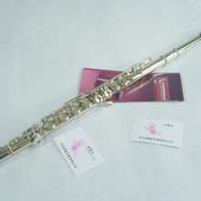 16 отверстие закрытый кривой C колонны типа ремень E ключ сегментация никелированная флейта инструмент