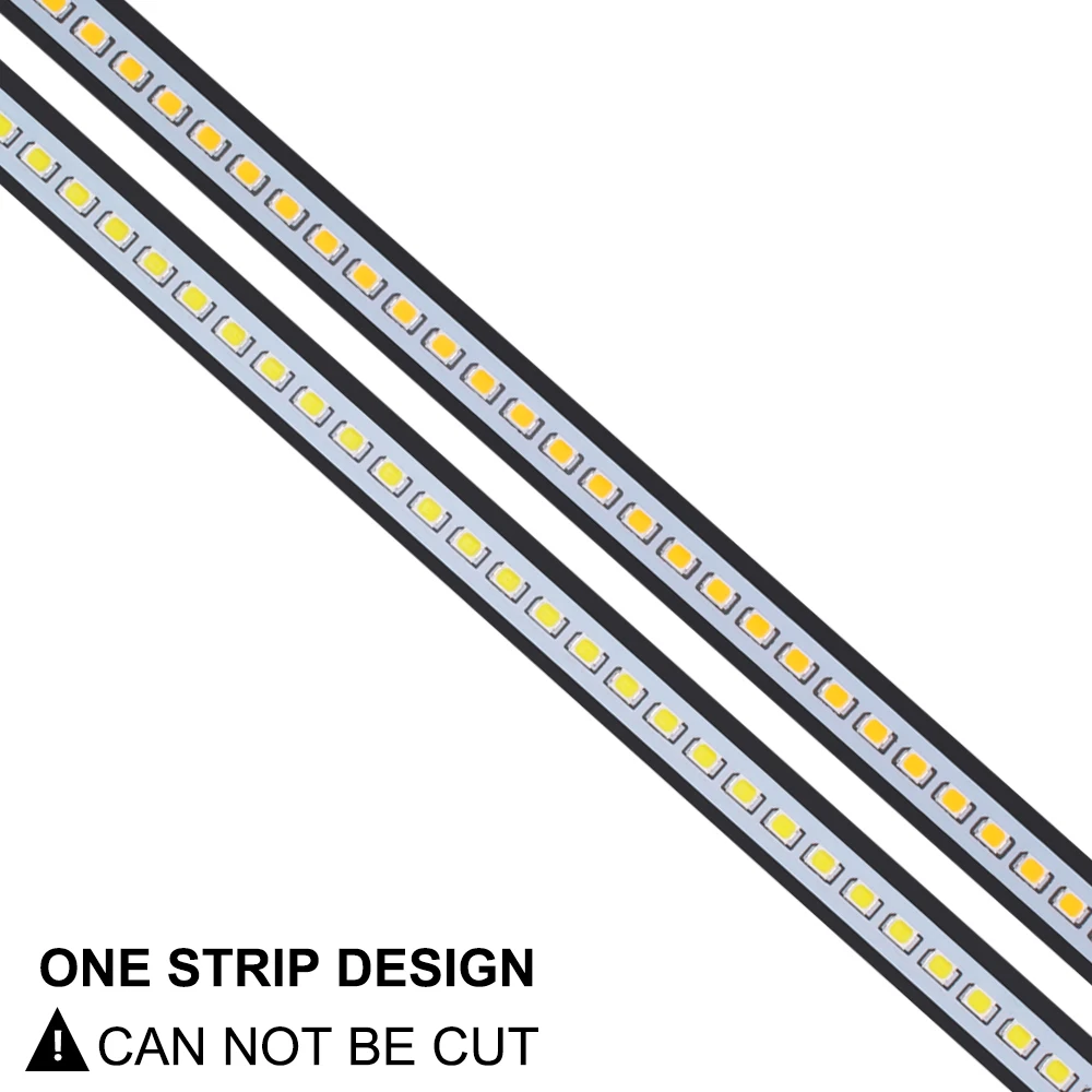 20 шт. 49 см светодиодный светильник SMD2835 72 светодиодный s 220 В без необходимости драйвер светодиодный светильник с жесткой полосой белый, теплый белый