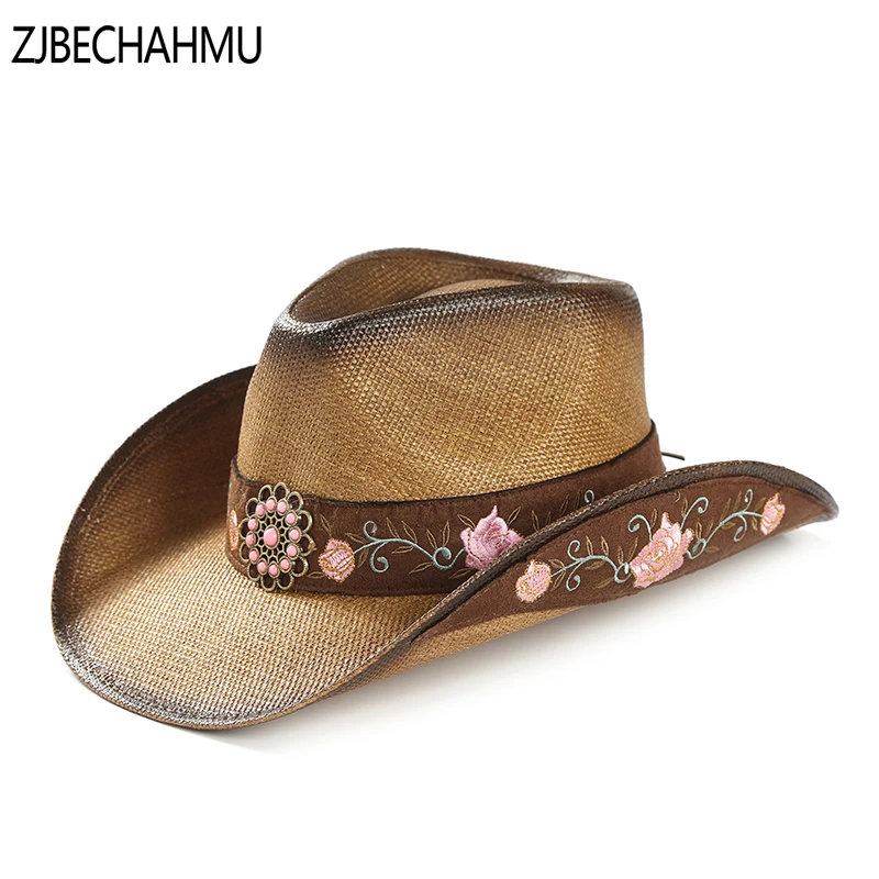 

Fashion Vingate Elegant Solid Straw Fedoras Hat For Girl Summer Hats women's fashion jazz hat outdoor casual hat 2018 New Brand