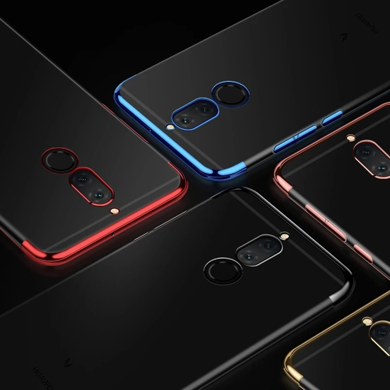 

Ultra Slim Plating Soft Case For Huawei P10 P20 Lite Pro Plus Silicone Cover For Huawei P9 P8 Lite 2017 Honor 9 Lite Phone Cases