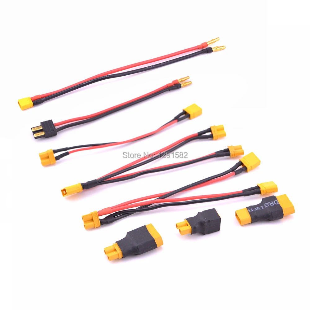 Штепсельная Вилка Amass XT30 XT30U/T Гнездовой разъем с 14AWG 18AWG 20AWG провод кабель для
