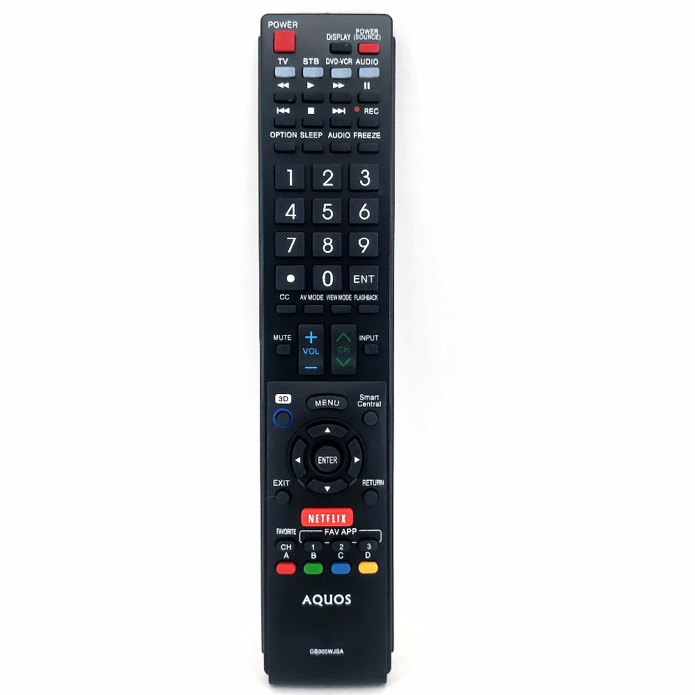 Новый пульт дистанционного управления для SHARP LED TV GB005WJSA подходит GA890WJSA GB004WJSA