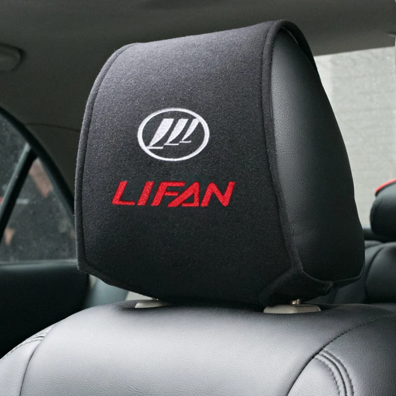 

Hot car headrest cover fit for lifan solano x60 x50 Car Seat Cover
