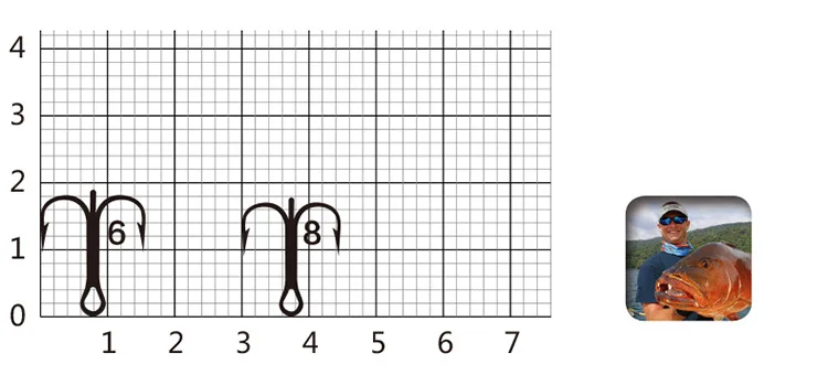 Mustad Norway происхождения рыболовный крючок наивысшего качества из высокоуглеродистой стали тройной рыболовный крючок, 4#6#8#10#, TG/TN78NP-BN