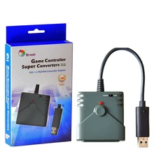 Игровой контроллер Брук USB Супер конвертеры адаптер для PS2 для PS3/для PS4/ПК Джойстики для проводного контроллера logitech