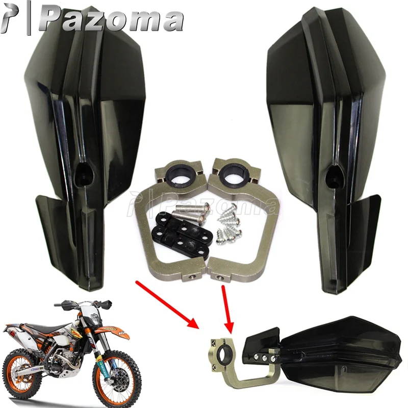 Для KTM Husqvarna Honda Ducati Yamaha черная Горячая щетка для рук для 1-1/" 7/8" Универсальный руль мотоцикла