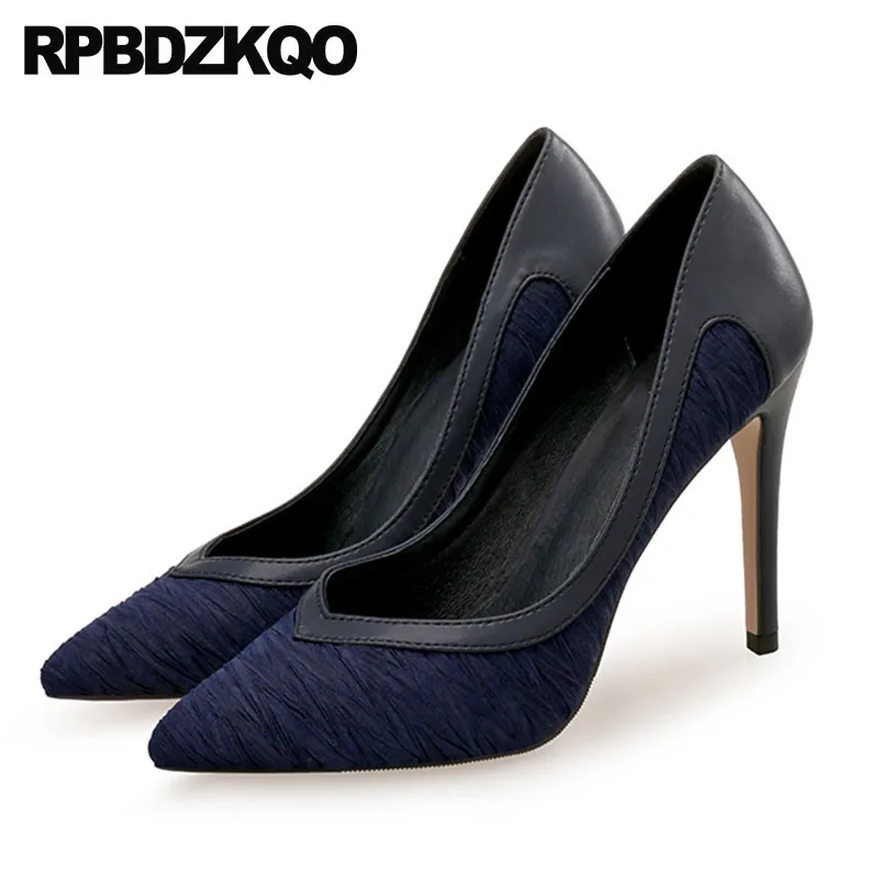 navy blue pumps size 11