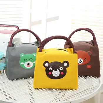 

Cute Cartoon Baby Food Thermal Bag Portable Infant Feeding Milk Bottle Insulated Warmer Bags Outdoor Travel Picnic Tote MBG0424